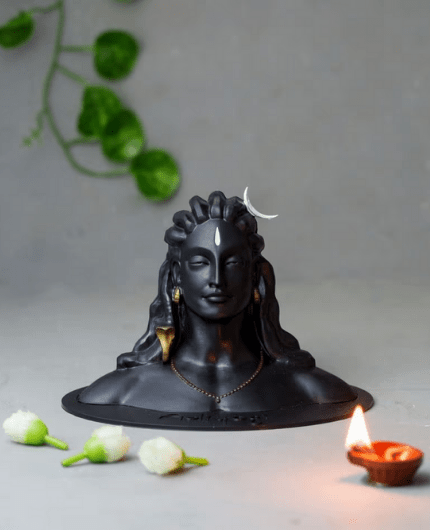 Adiyogi Statue for Car Dashboard | Car Dashboard God Idol | Shiva Idol Statue for Home and Office