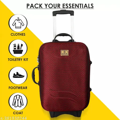 Elegant Modern Trolley Bag – Stylish & Spacious Travel Companion