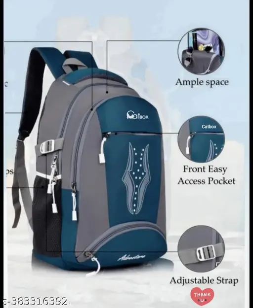 Onego 35 L Casual Waterproof Laptop Bag/Backpack for Men Women Boys Girls/Office School College Teens & Students