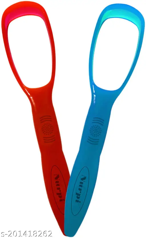 Nurpi Plastic Tongue Cleaner (Pack of 2)