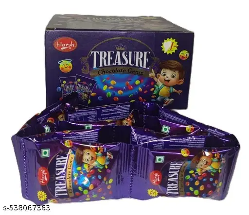 SMARK Gems Candy Chocolate Munchies Colorful Chocolate Button Perfect for Cake Decoration Chocolate Candy for Kids & Adult Birthday Gift, Valentine Gift, Christmas Gift ( PACK OF 1)