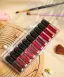 Ronzille Long Lasting Waterproof Non Transfer Liquid Matte Lipstick Set of 10