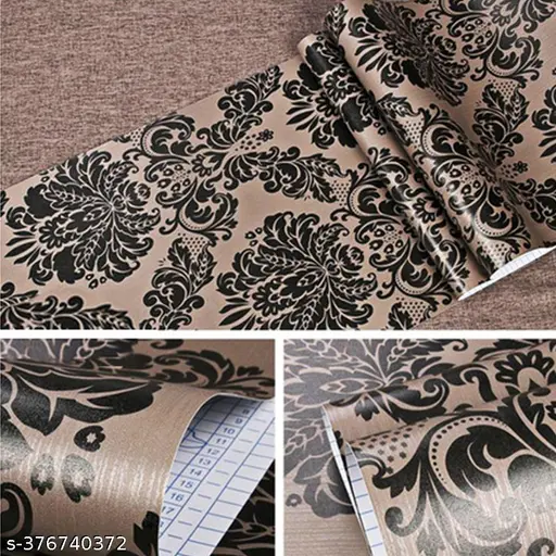 3D Wallpaper- Stickers Sheet roll- Living Room Wall Sticker- Embossed Wallpapers for Home – Wall Sticker Wallpapers for Walls – Self Adhesive Wallpaper – Wall Stickers for Bedroom 45cm x 200cm (12 Sq ft)