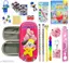BT-21/BTS Theme 3D Pencil Pouch with All Stationery BT-21 School Stationery Kit for Girls Birthday Gift for Boys Diary Pen Pencil Eraser for Party Favor Return Gift for Girls Kids(BT-21)