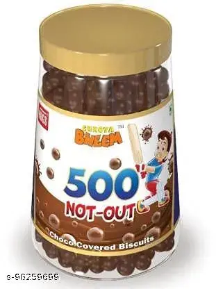 Hugs 500 Not Out Chocolate – Choco Covered Biscuit Balls (500 pcs in a jar)