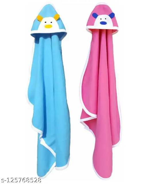 BABYZONE Baby Blankets Swaddlers All Season Baby Wrapper Baby Bath Towel Unisex Sleeping Bag Baby Gift For New Born Baby Boys and Baby Girls Pack of 2