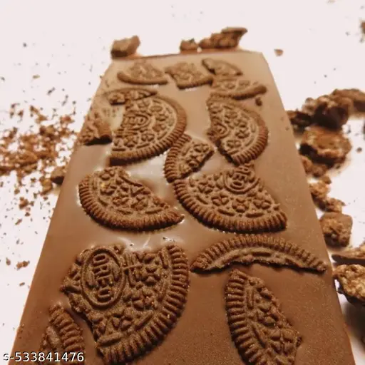 Premium Oreo Chocolate Bar | 120g | Handmade Milk Chocolate with Crunchy Oreo Biscuit Chunks | No Preservatives | By Deep Delight