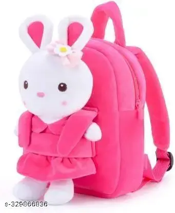 AMA CRAFT present Full Body Rani Pink Rabbit bag kids school bag for cute Kids