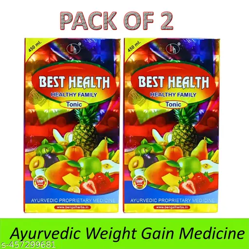Ayurvedic Best Health Tonic For Weight Gain & Body Grow Combo Pack