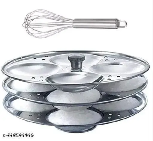 3 plate ldli + Egg Beater